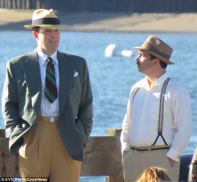 Affleck and Messina, in a scene from 'Live by Night'.