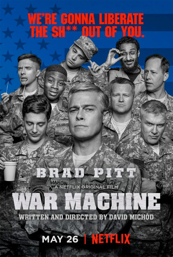 The official trailer for Netflix's "War Machine" starring Brad Pitt and Anthony Michael Hall