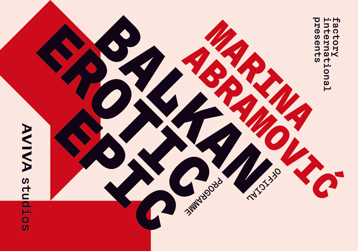 Marina Abramović

 

 Balkan Erotic Epic 