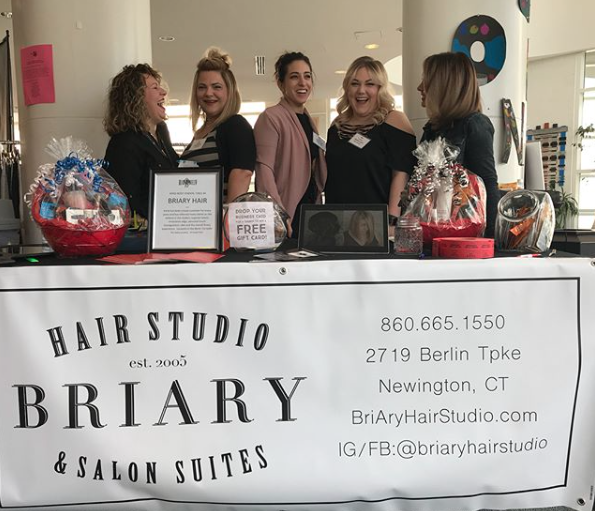 This past week alone we have participated in a women driven health and fitness event in Hartford, Connecticut, where stylists and our owners of BriAry were able to interact with women in the local community. Our stylists enjoyed braiding hair and touching up makeup between workouts and events and even heard that we were a favorite vendor. It was a special feeling to see so many women walking around with radiant smiles and a BriAry braid in their hair.