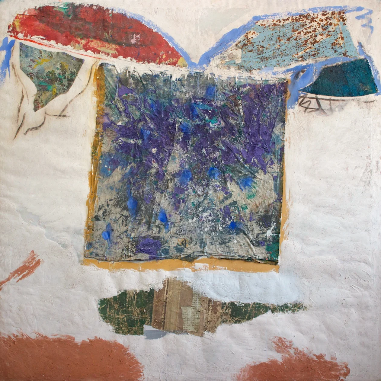 Marcello Mariani - Forma Archetipa (Angelo di Luce) - Oil and mixed media on canvas - 2006