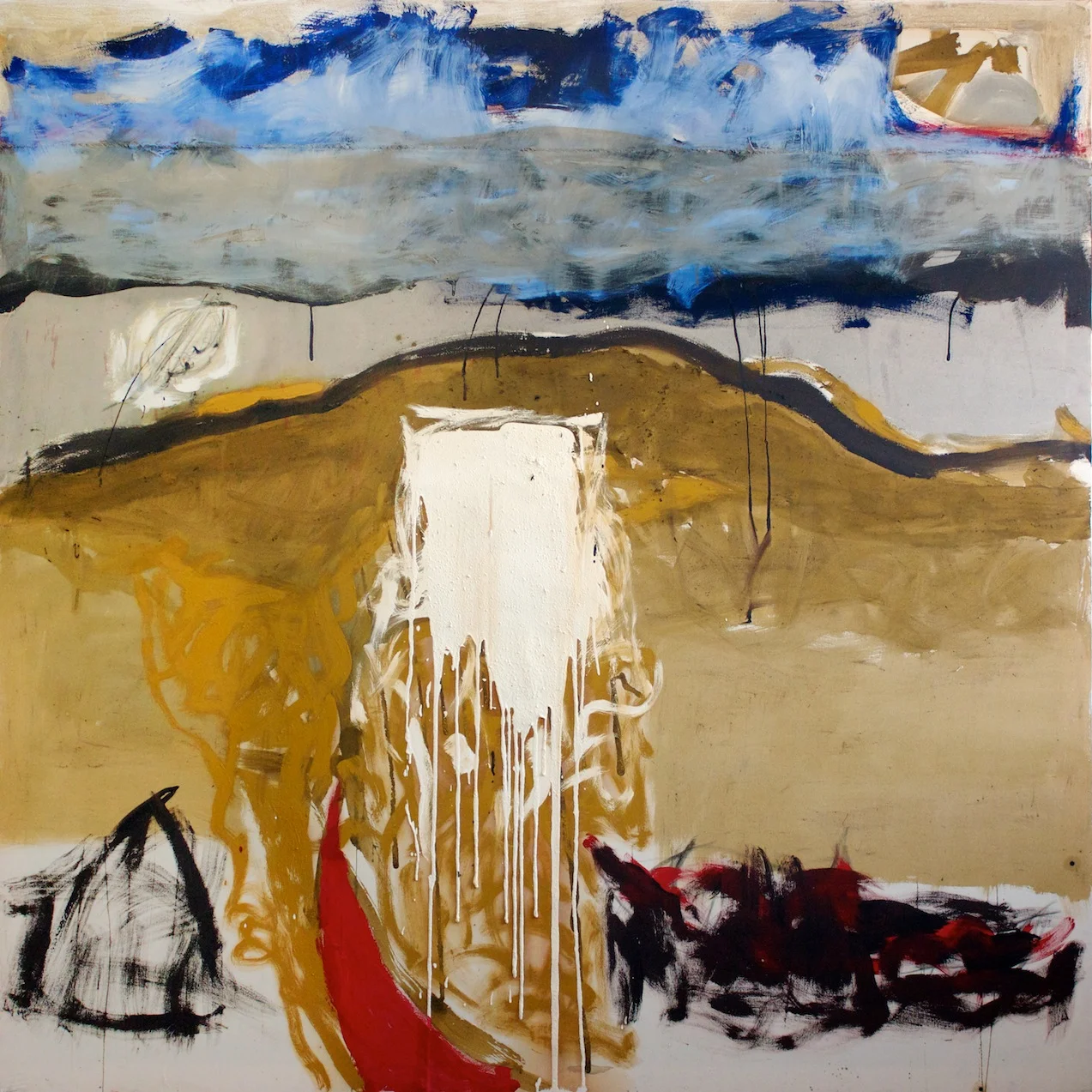 Marcello Mariani - Forma Archetipa - Oil and mixed media on canvas - 2013