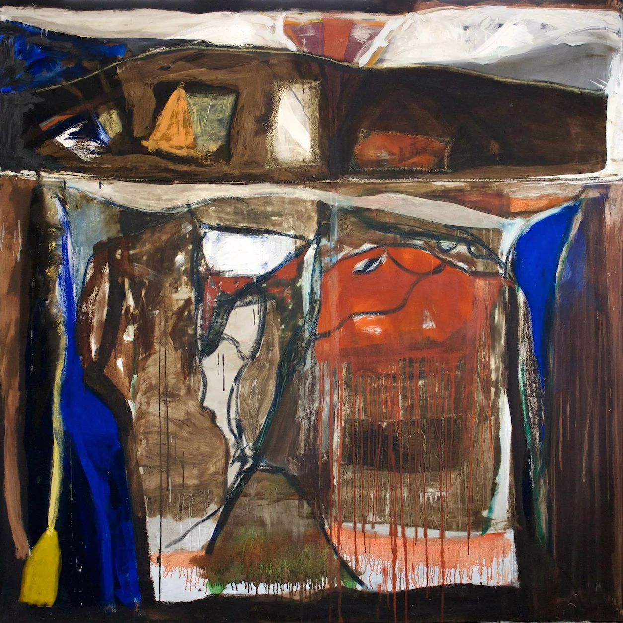 Marcello Mariani - Forma Archetipa - Oil and mixed media on canvas - 2013