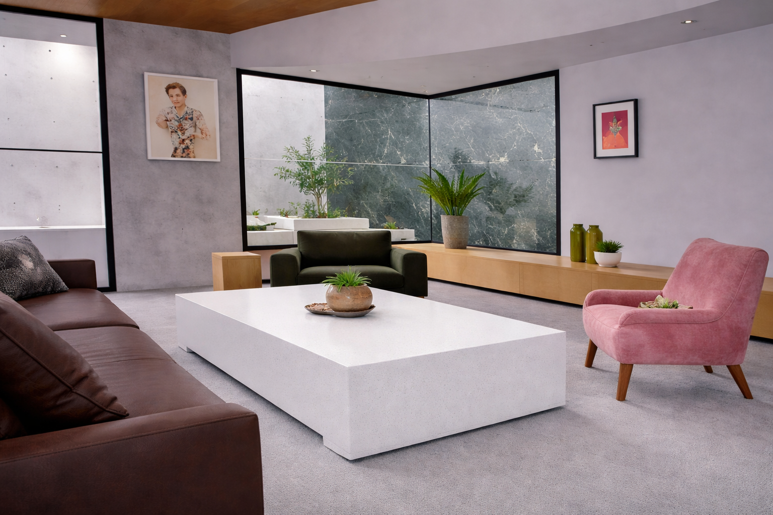 Minimalist living room with quartz table.png
