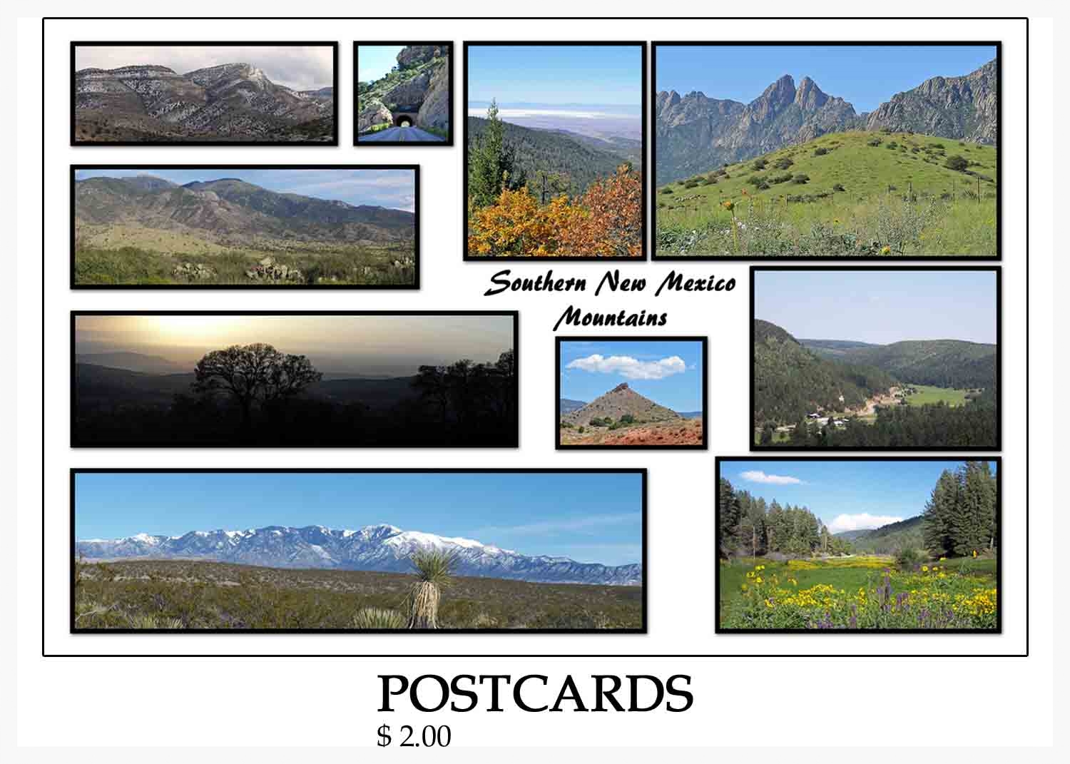 New Mexico post card
