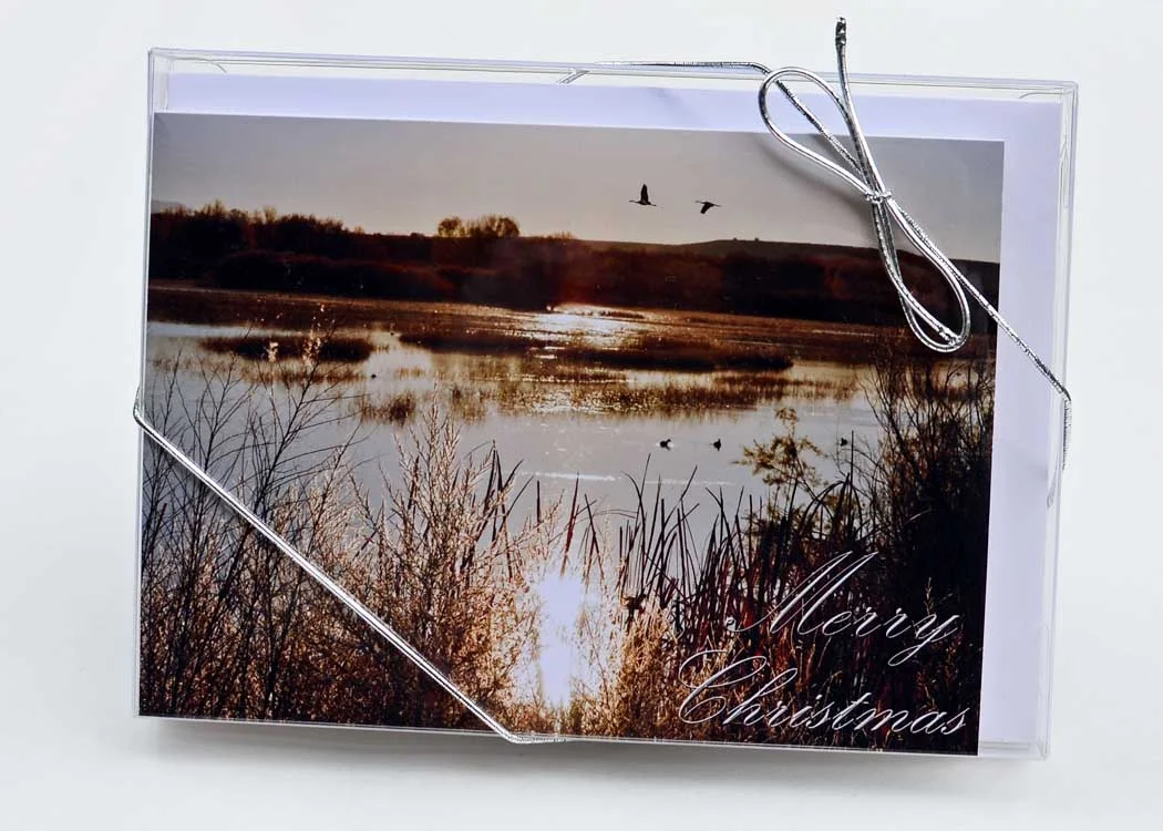 Bosque Del Apache Christmas card