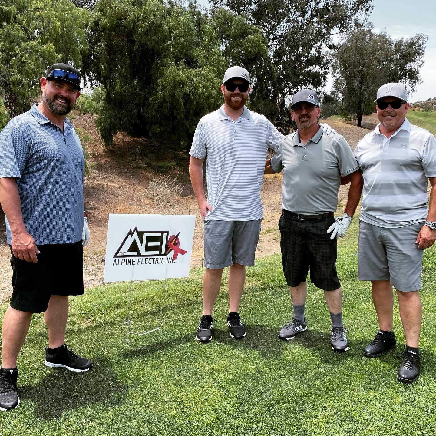 The #LLS charity golf tournament was a success good times with good friends and for a good cause! #cancersucks #steelecanyon