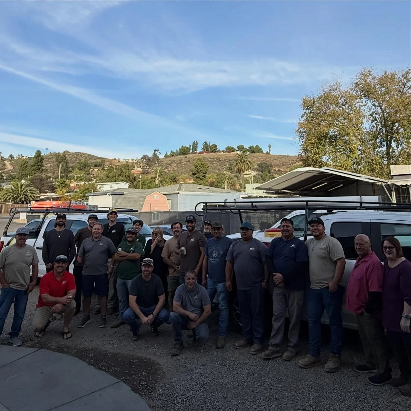 Merry Christmas from the AEI team! Our crew is the best crew! Congratulations to Erwin on employee of the year and to 25 years of blood sweat and tears! #builtbetter #electricians #constuction