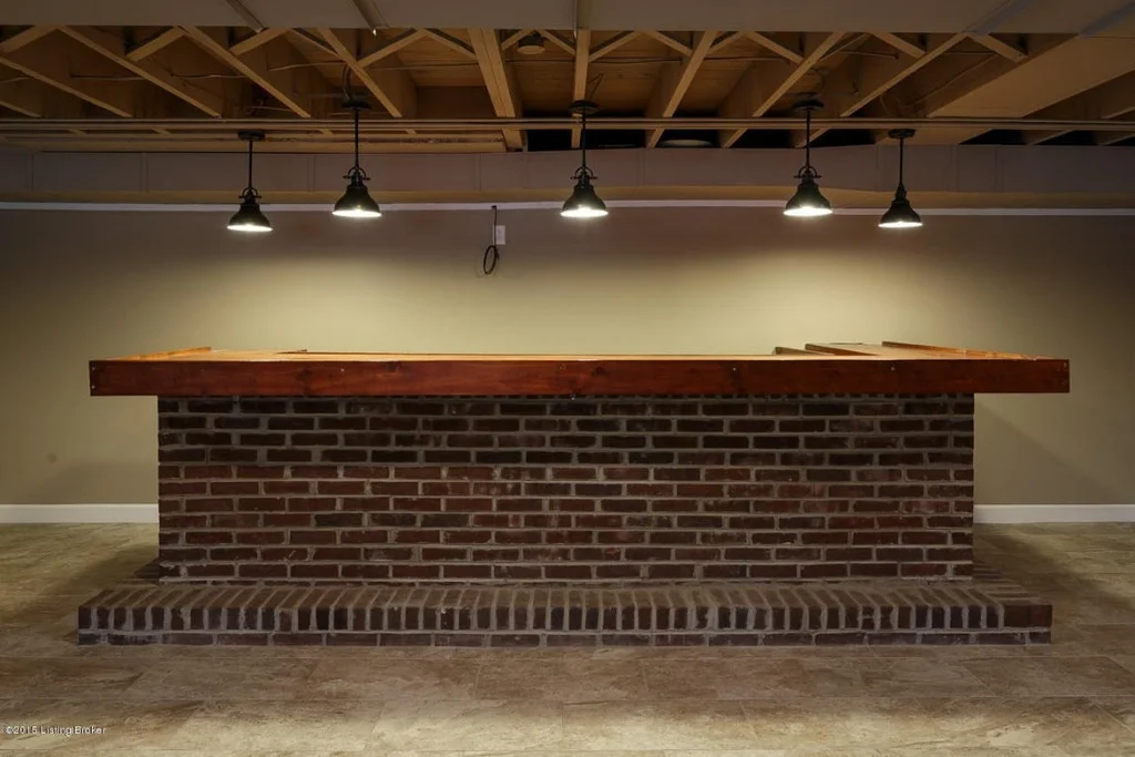 Basement bar in our second daleview lane project.