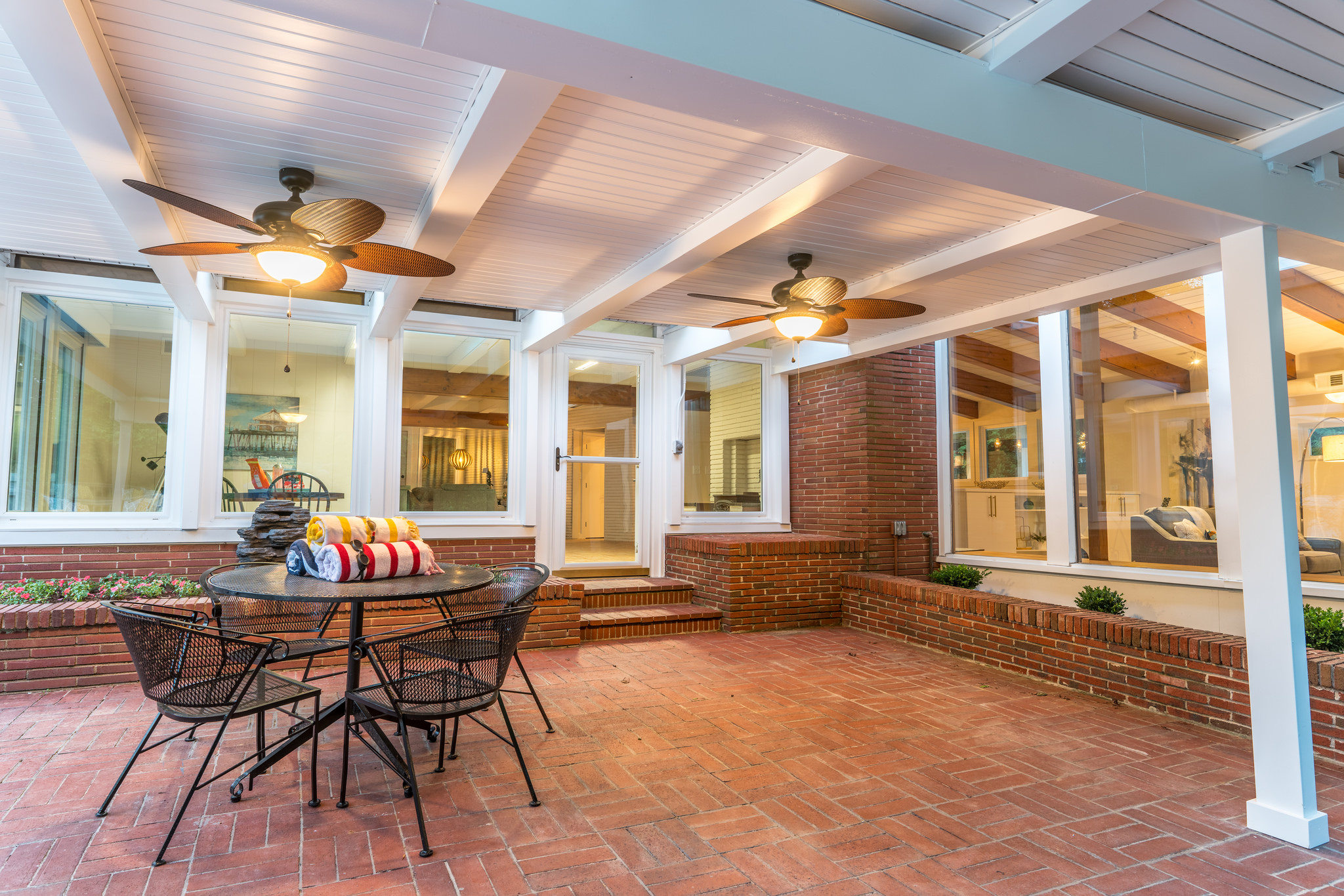 Covered patio