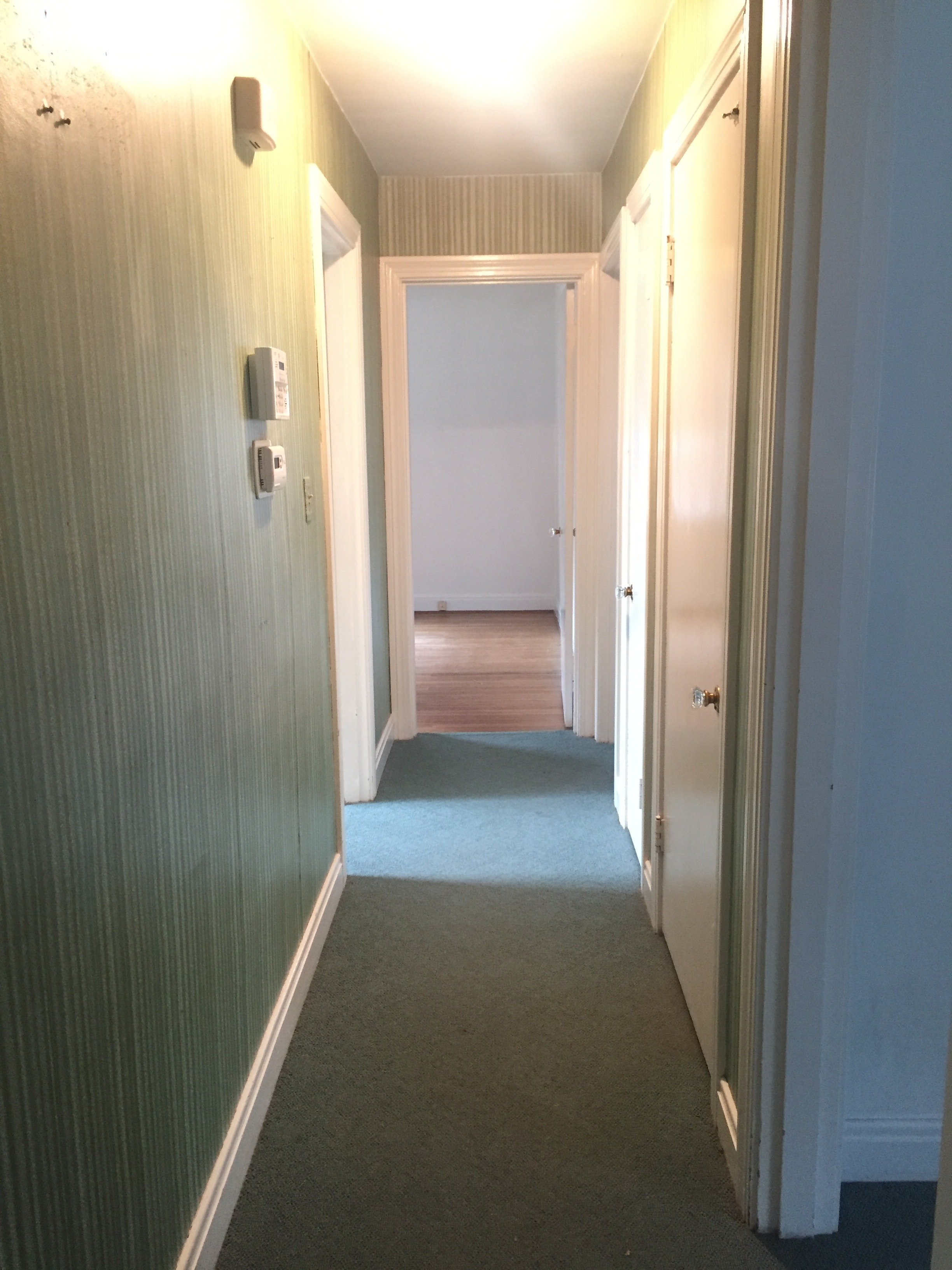 Hallway to first floor bedrooms