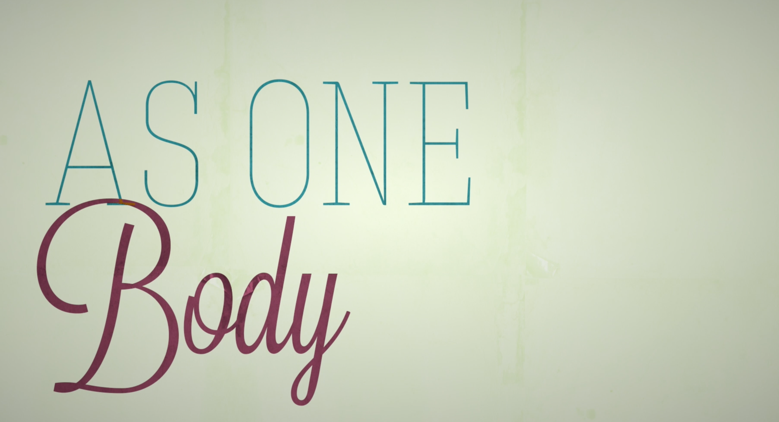 'One Body' Mass Intro