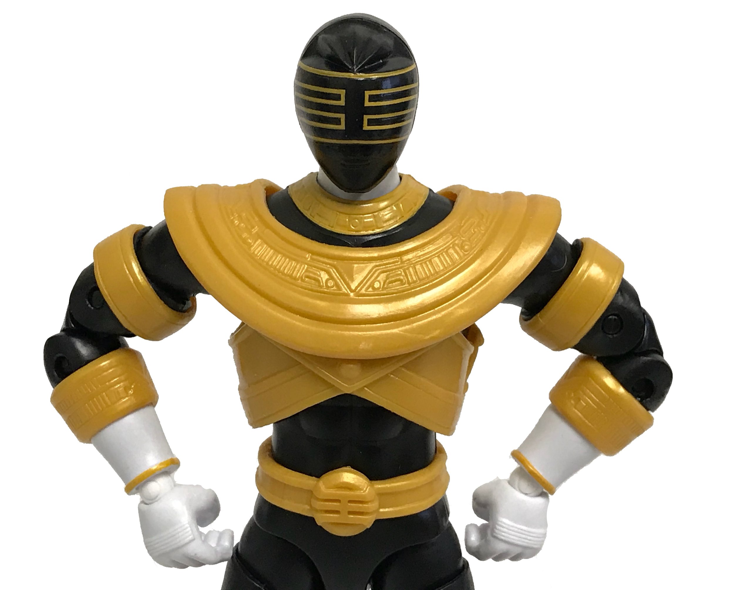 GOLD RANGER Legacy Power Rangers ZEO Collection Figure 6.5" Staff Jason MISB 