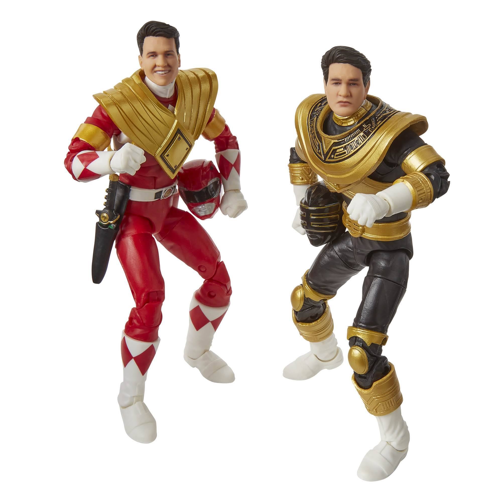 Power Rangers Lightning Collection Mmpr Red Ranger &amp; Zeo Gold Ranger