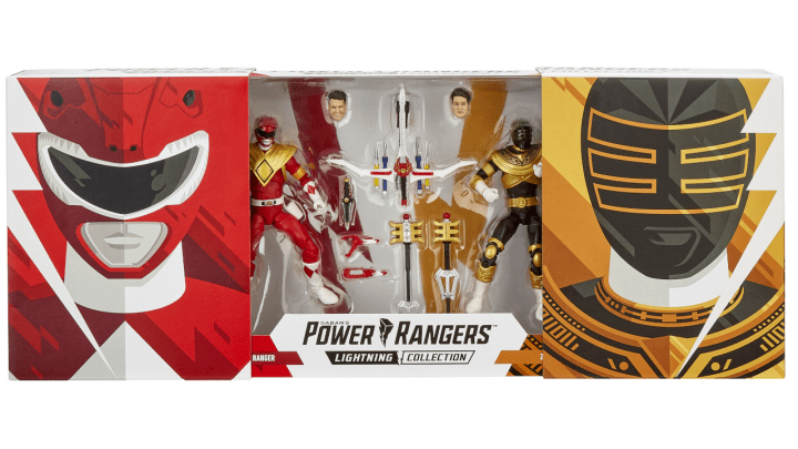 Power Rangers Lightning Collection Mmpr Red Ranger &amp; Zeo Gold Ranger