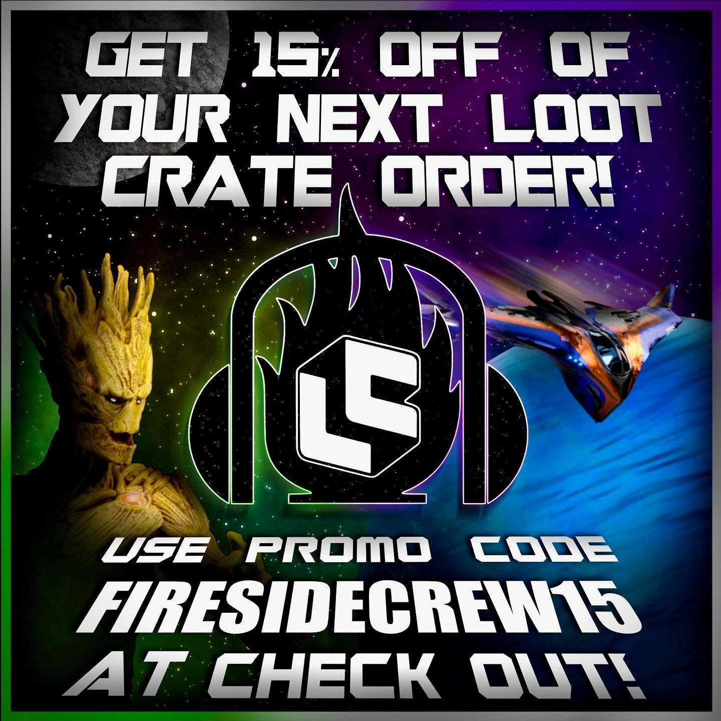 We&rsquo;ve got a deal for you Firesiders. Head over to LootCrate.com and save yourself 15% OFF any subscription box. There's plenty of comic-related merch available as well as other pop-culture brands. Check out the #guardiansofthegalaxy box and gra
