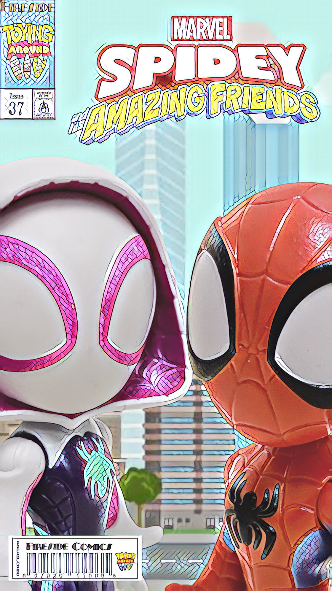 Toying Around Reviews - Spidey and His Amazing Friends: Ghost-Spider —  Fireside