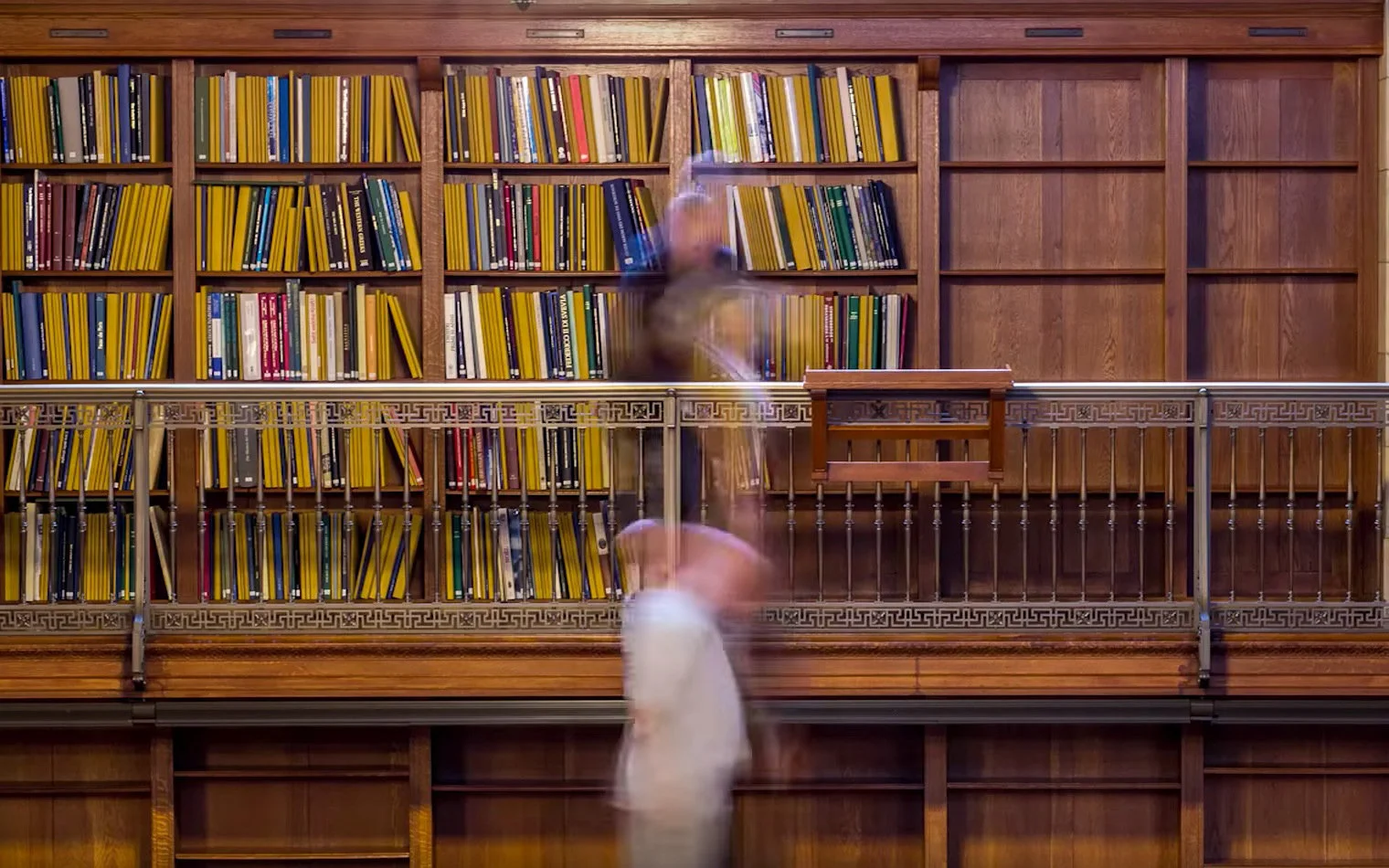 When You've Got 50,000 Books, And You Need To Get 'em Shelved In Less Than Two Minutes...