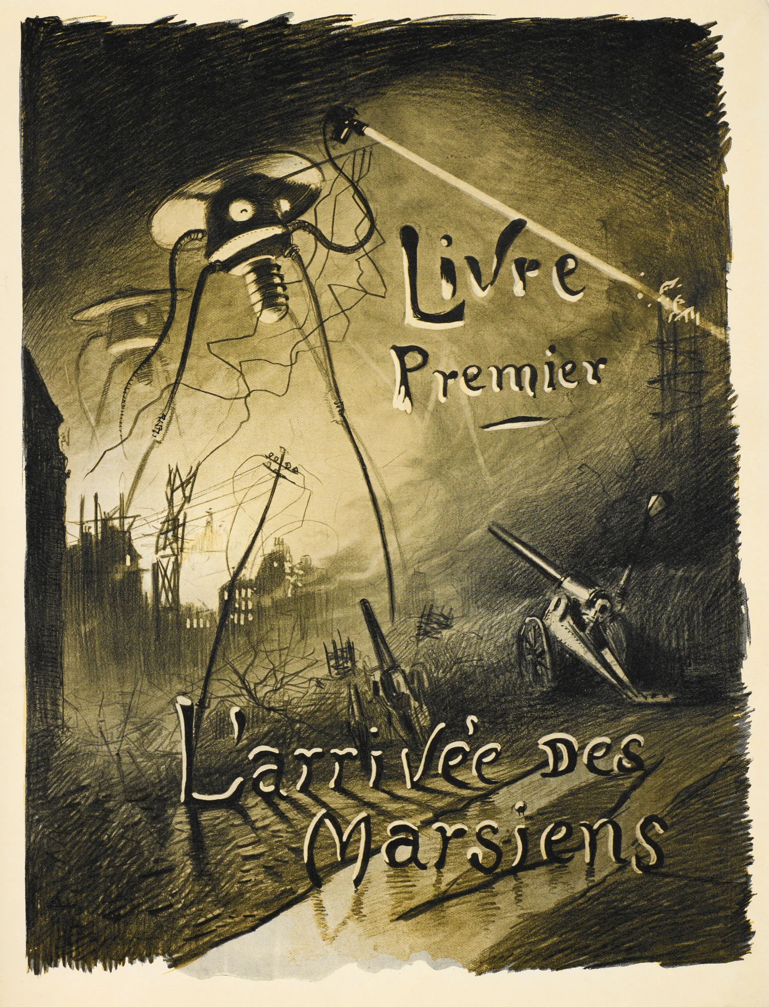 These Early Illustrations For "War Of The Worlds" Are Just Fantastic