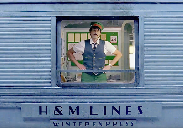 "Little Drummer Boy" + A Train + Adrien Brody + Tracking Shots + Wes Anderson = All Of The Christmas Feels