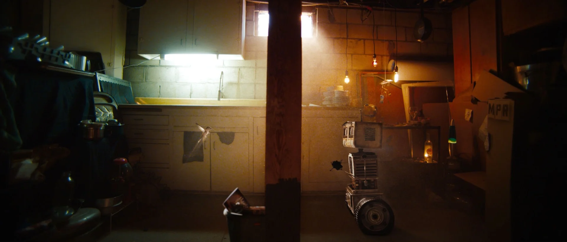 Today's Short Feels A Lot Like WALL·E. At Least Until The Hummingbird Shows Up.