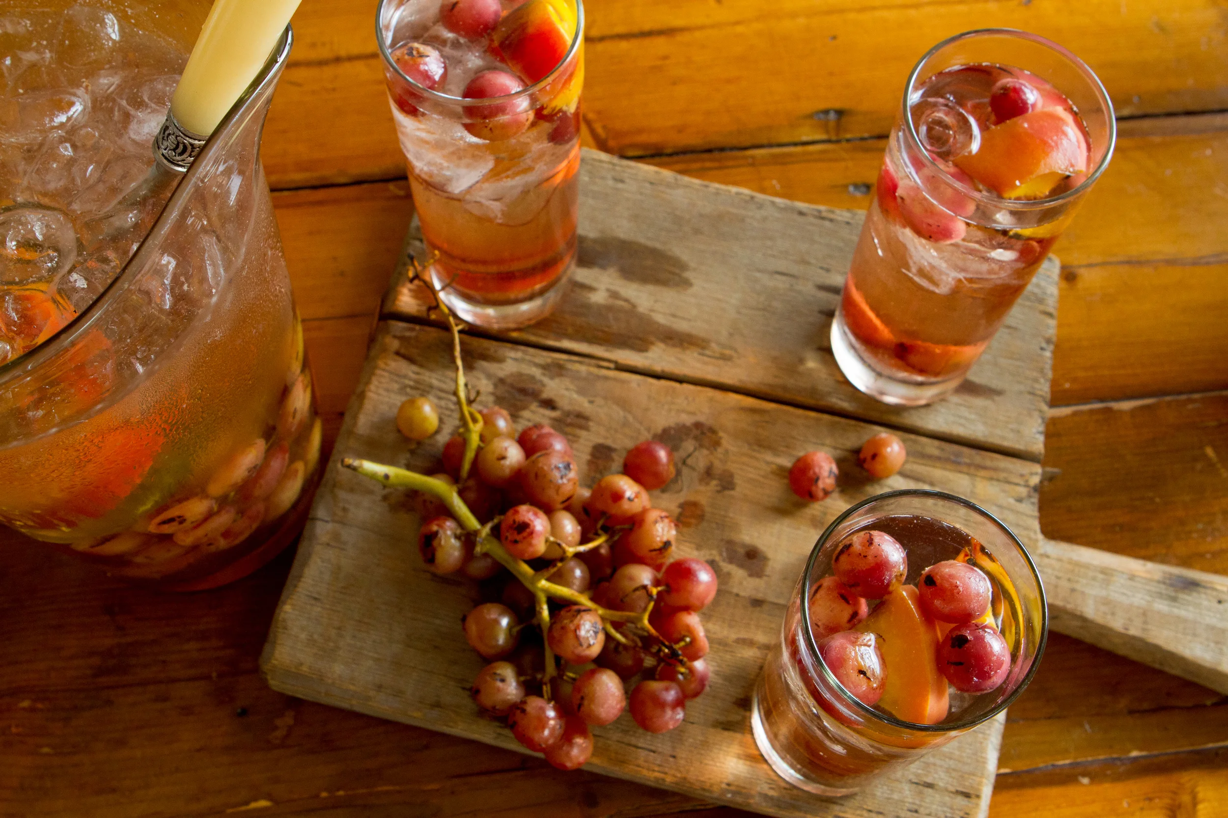 Grilled Grape Cocktail