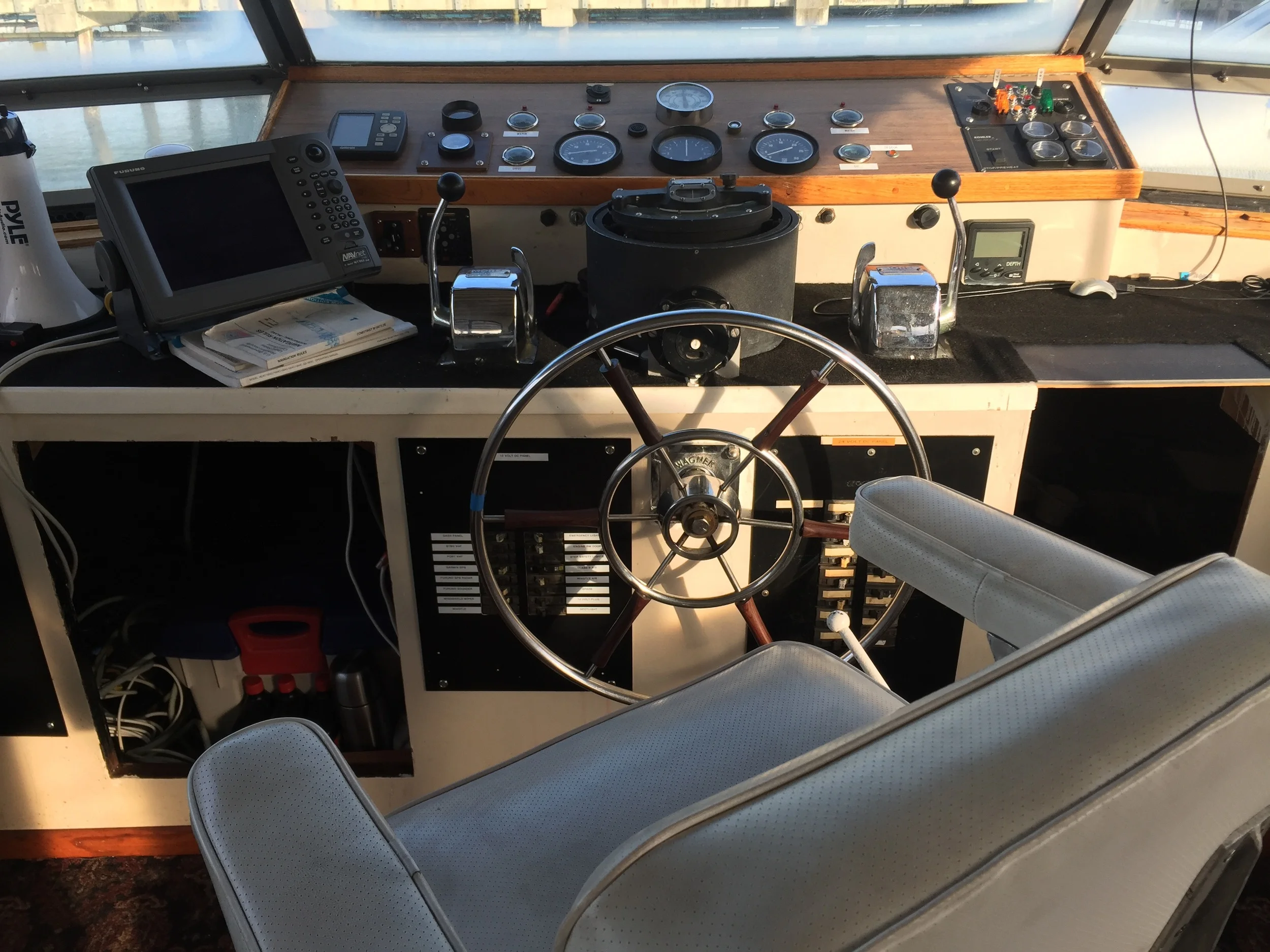 Captains control room