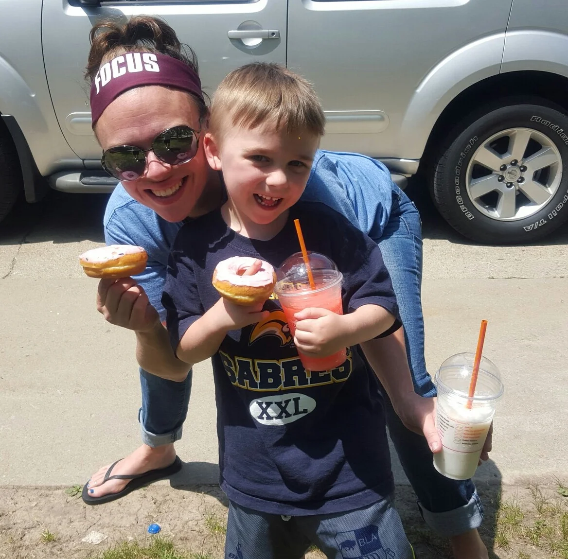 Our whole house ALWAYS runs on Dunkin'.