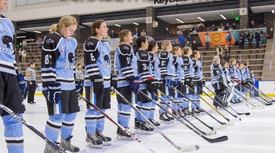 The fast paced Beauts play wide open, gritty hockey and have a total of 6 Olympians (current and former) on their squad.