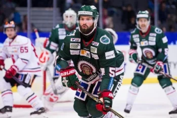Mike Weber played on Dahlin's team in Sweden last season. Also, dont forget where we came from. - Courtesy Frolunda HC