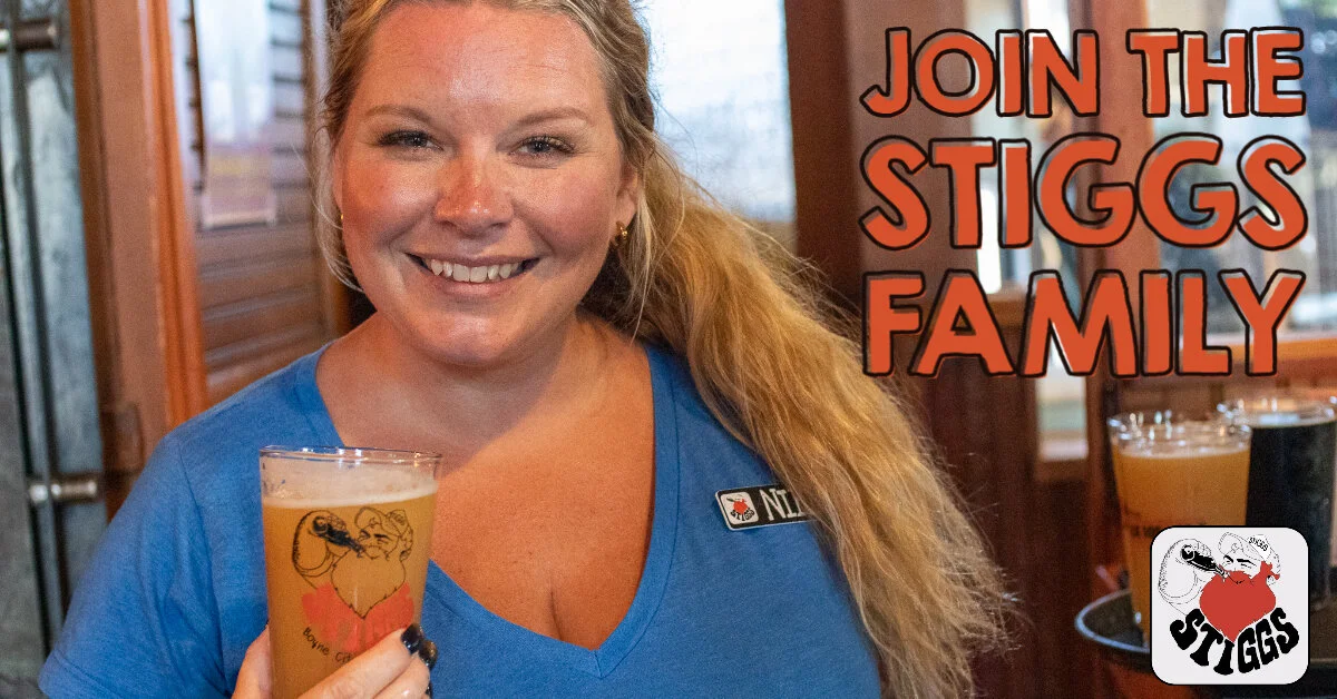 Employment Opportunities — Stiggs Brewery & Kitchen
