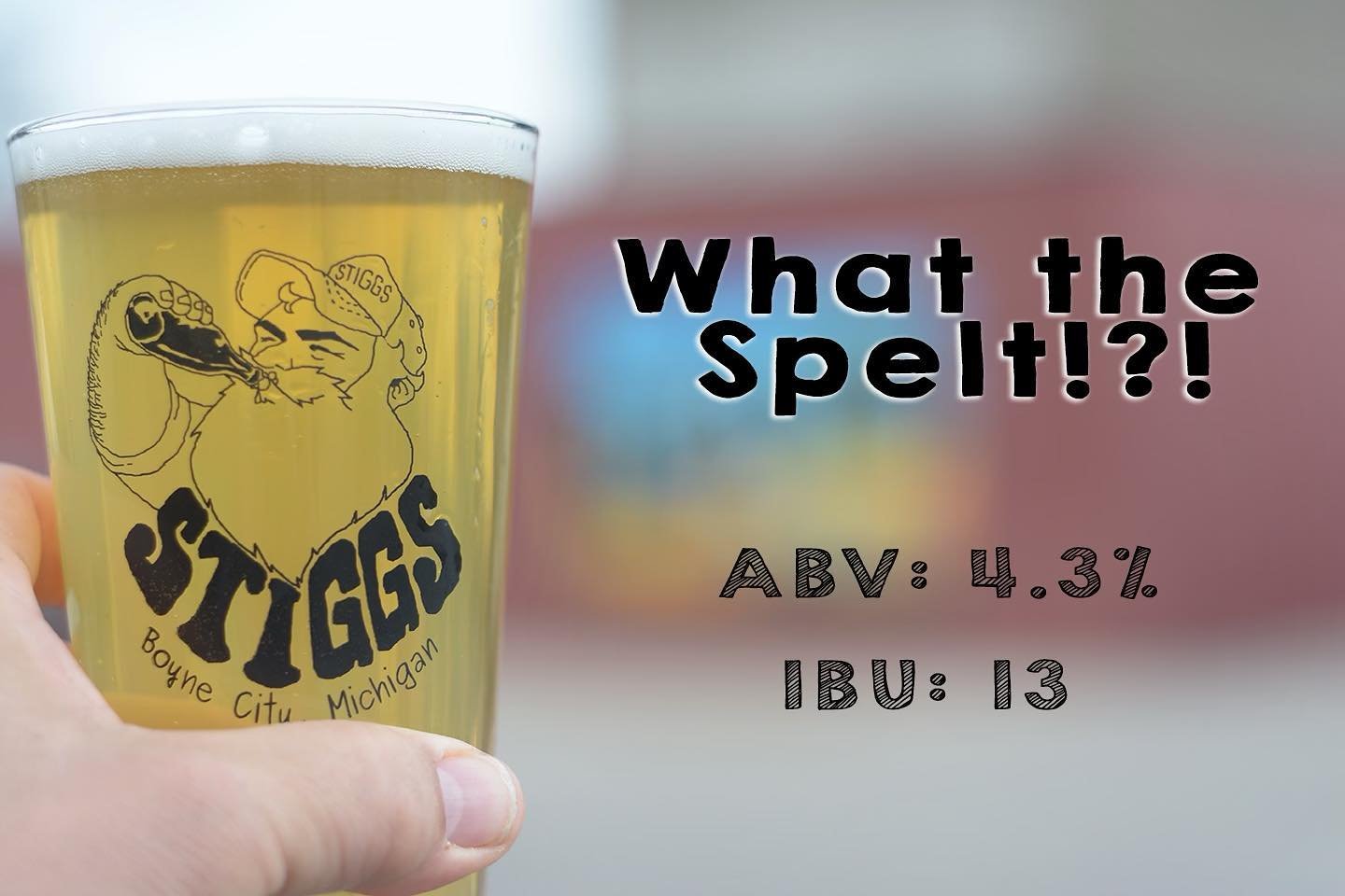 New on TAP‼️ @stiggsbrewery 🍺❤️

What the Spelt?! is our classic Hefeweizen brew but substituted with Spelt (an ancient variety of wheat) for common wheat creating a smoother, creamier mouthfeel that finishes with a lightly acidic tang. 

ABV: 4.3%
