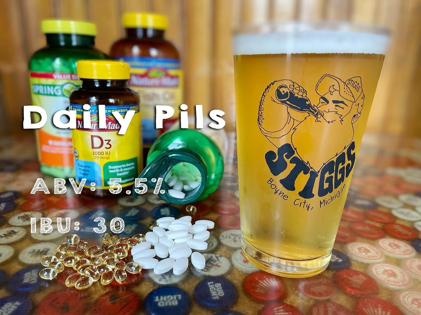 ‼️ New on Tap 🍻 Don&rsquo;t forget to take your Daily Pils 😝

Back by popular and seasonal demand with a little punch of hops added this year!  Our take on this traditional style is balanced with a distinct breast character and a mild hop bite, acc