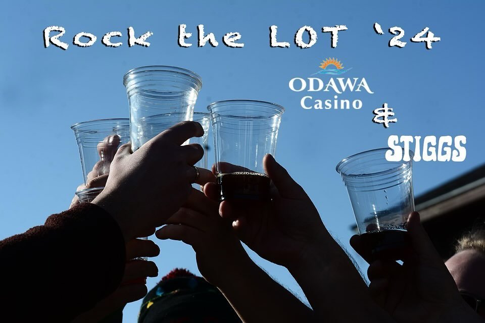 🤘Rock the LOT 2024 this Sunday‼️ Join the festivities @odawacasino parking lot for live music, cold brews and delicious grub from @stiggsbrewery and @chavezkitchen! 
🍻❤️

See you in the LOT 😍

Sunday, May 19th: 1pm-8pm
✅- Live Music
 - Derailed 1-
