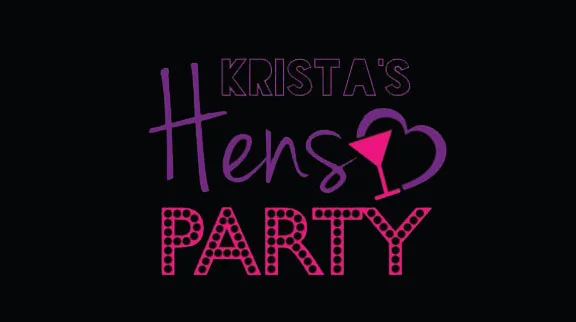 'Party Like Hen' Hens Night Stubby Holders