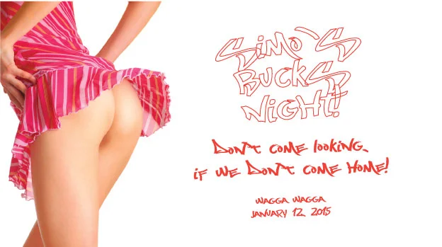 "Pink Candy Stripes' Bucks Stubby Holder