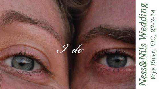 'Eye-Do' Wedding Stubby Holders