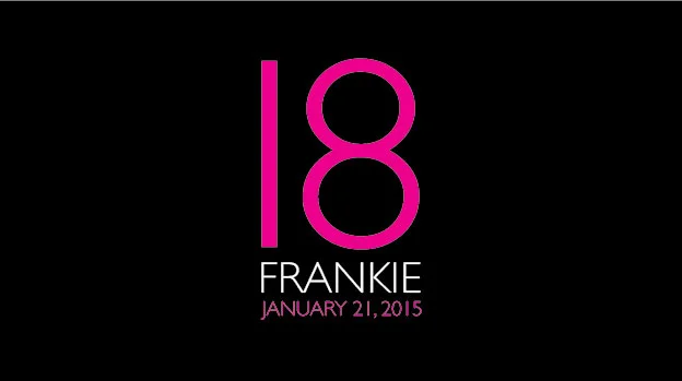 'Frankie's' 18th Birthday Stubby Holder