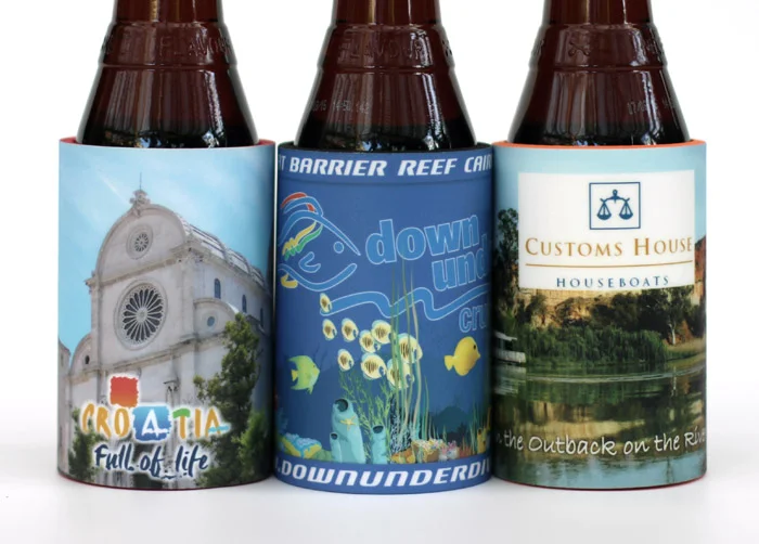 As well as making stubby holders for niche tourist industries, we also send them all over the world!