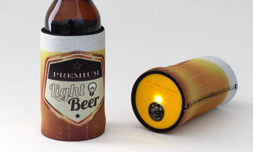 You saw it here first! The soon to be famous 'stubby torch' - the stubby holder - with a torch!