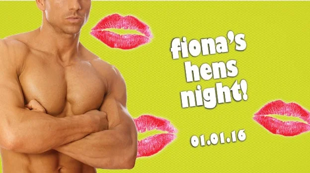 'Hunk' Hens Stubby Holders