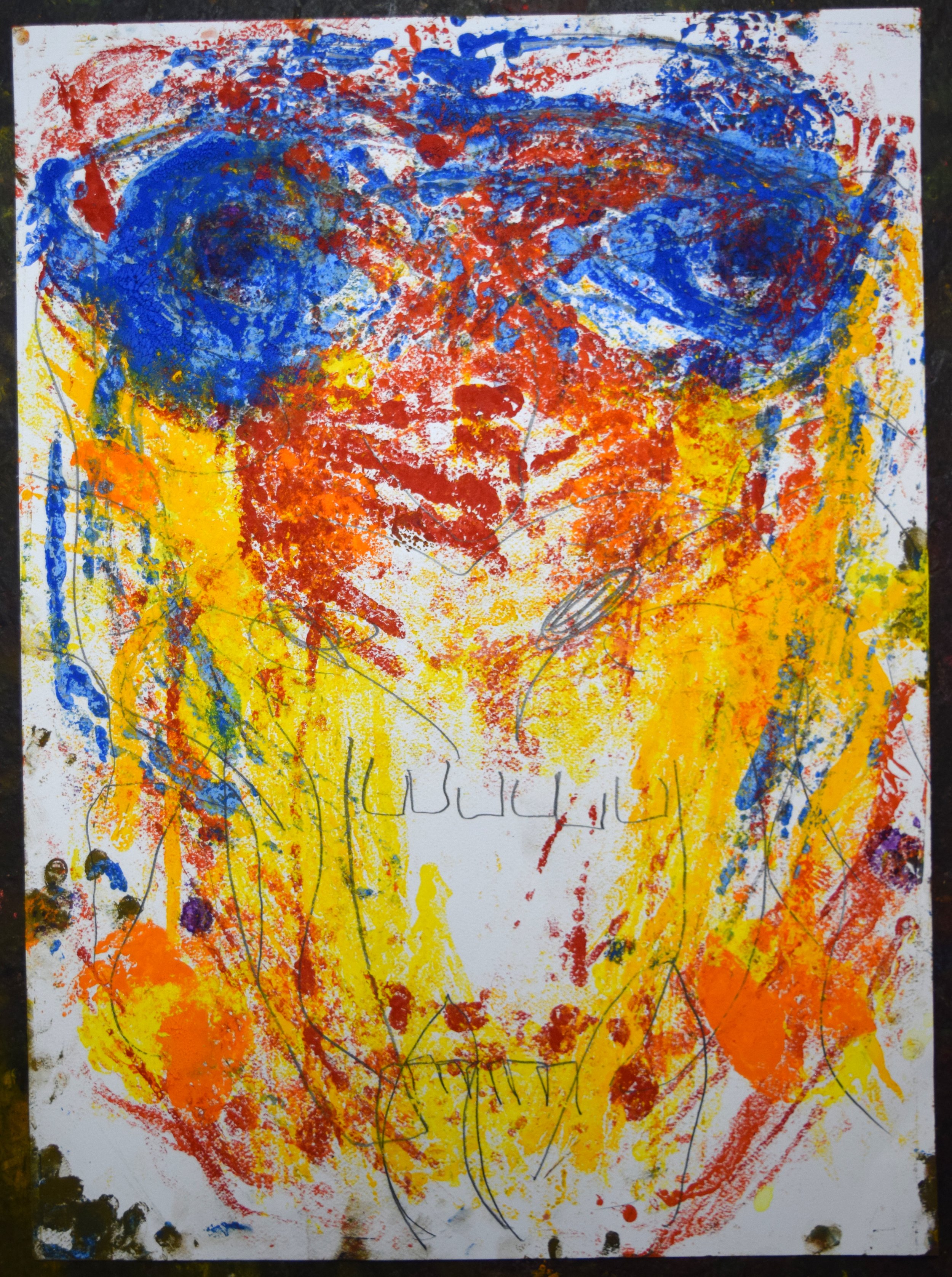 Tigre 9 (Life consists of beauty and horror, glory and power, and twists like a wrist between the two—me and you—a friend and a fiend)