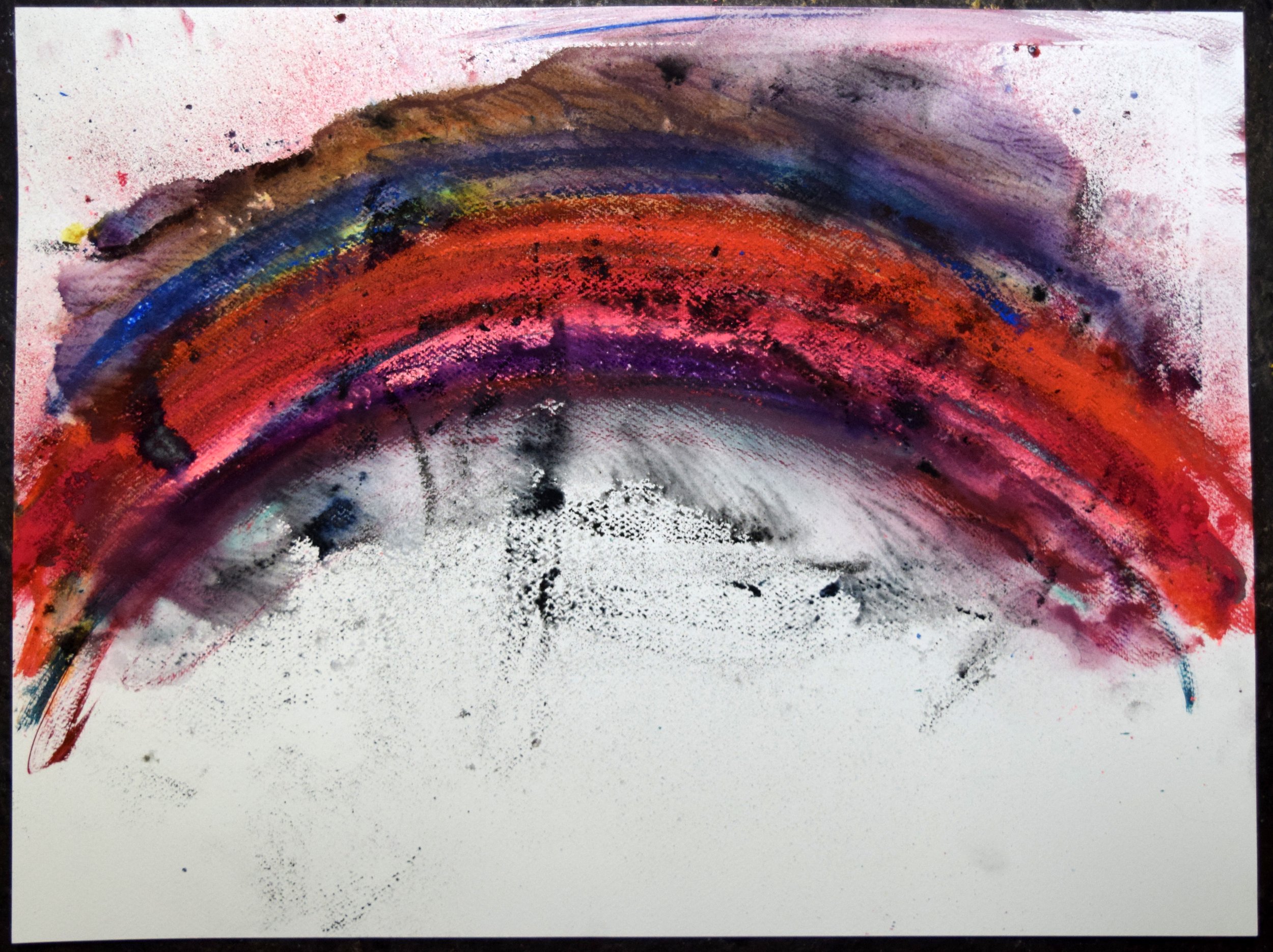 Robert Fernandez, Beau 7, 2026. Watercolor and pastel on paper, 18 X 24 inches.jpg