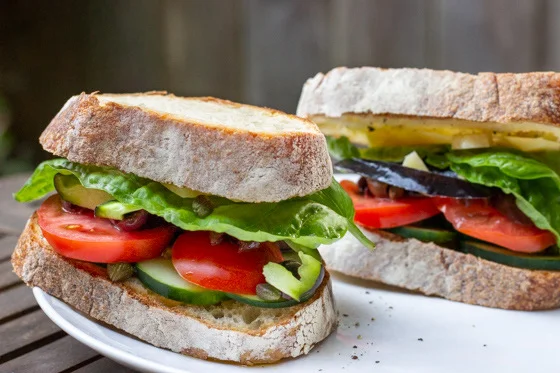 Is this a beautiful sandwich or what?