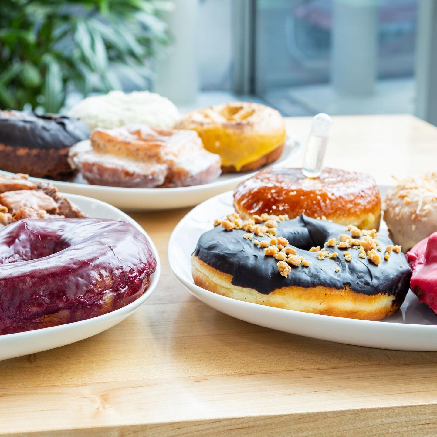 Not pictured but it looks like the Valrhona chocolate crunch back might be back on the @bluestardonuts menu in Portland. 

#donuts #foodphotography #bluestardonuts #blueberrybourbonbasil #portland #foodphotographer