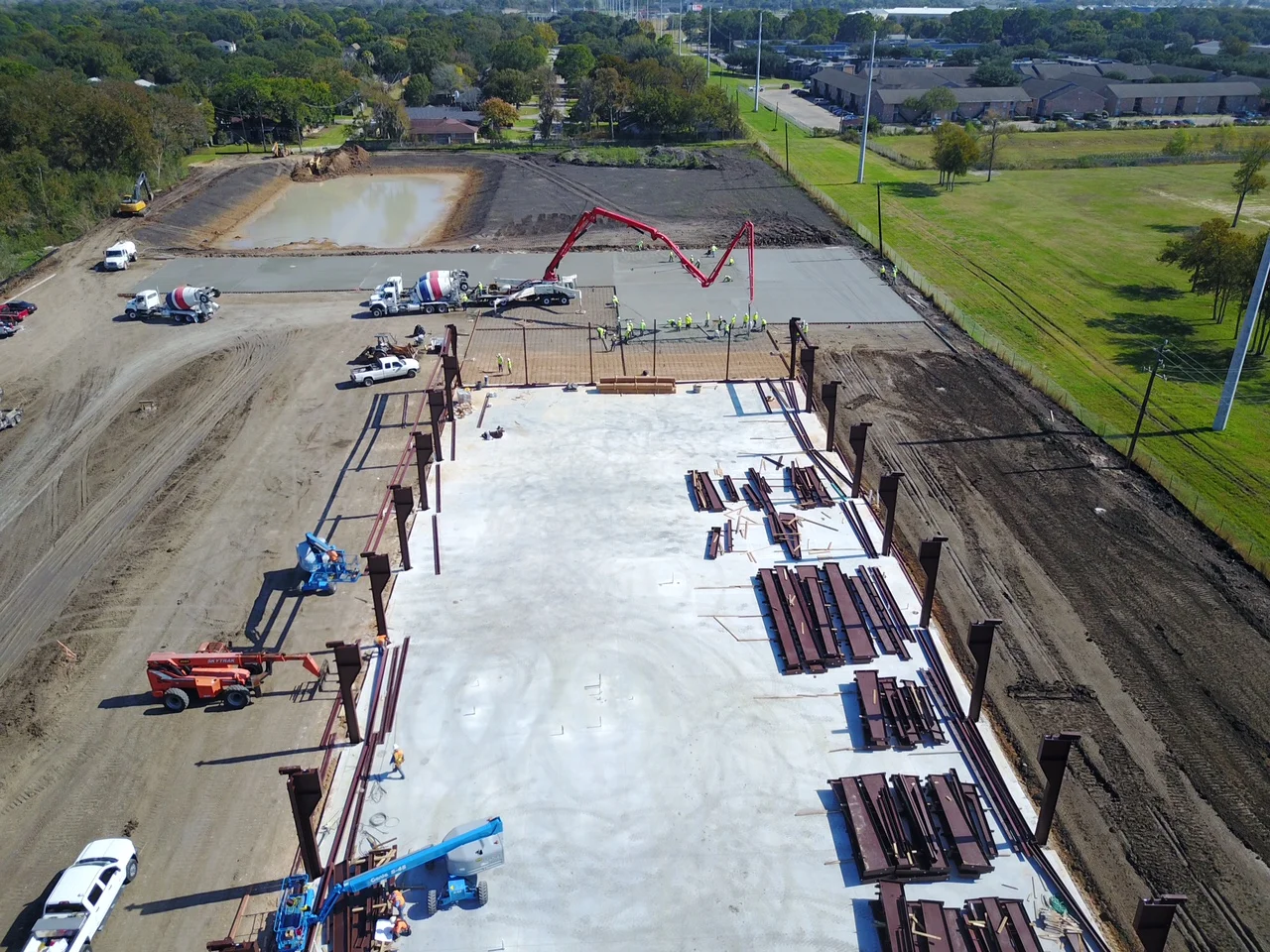Lamar ISD Maintenance & Operations Support Services Building