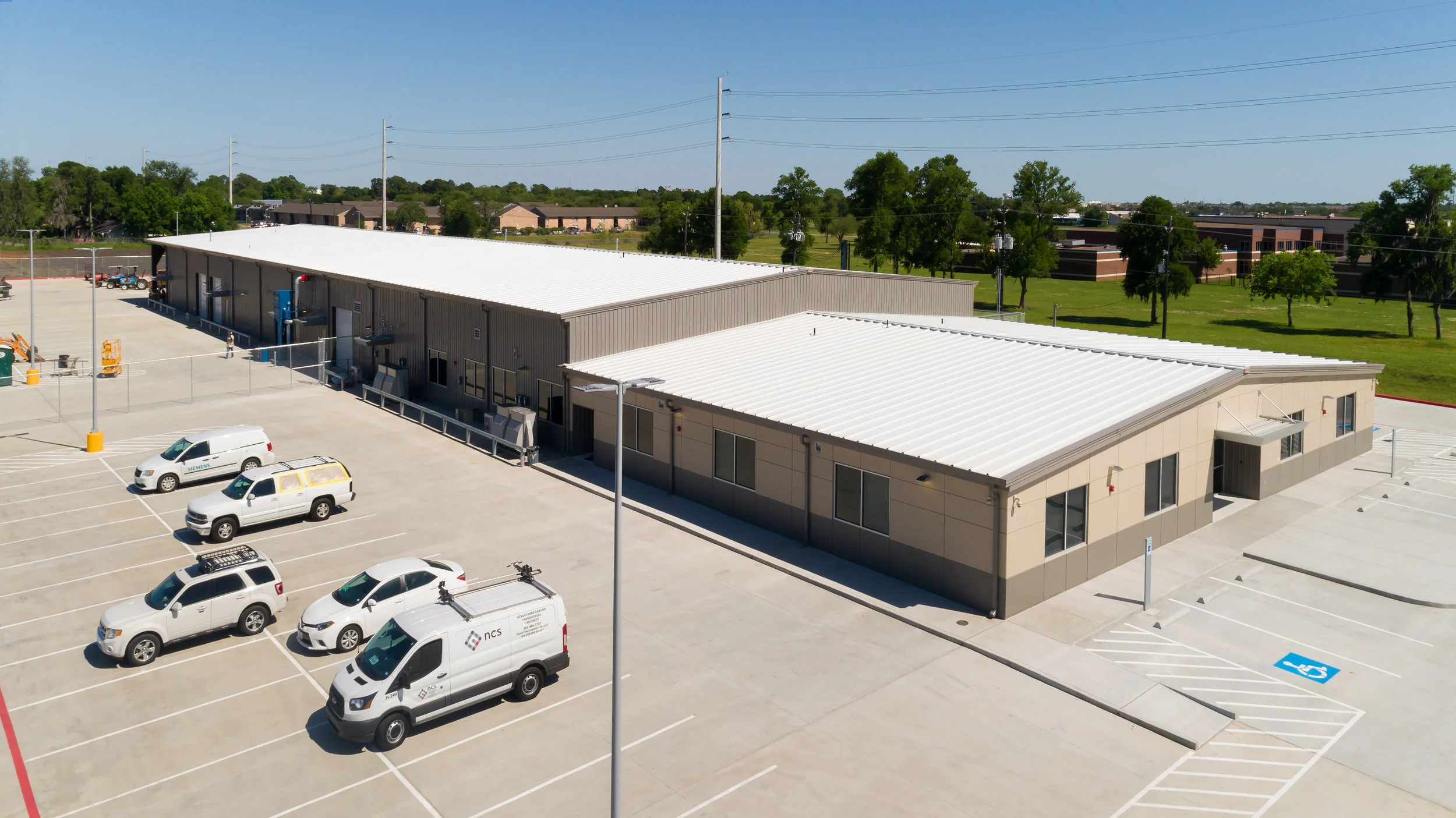 Lamar CISD Maintenance & Operations Support Services Center