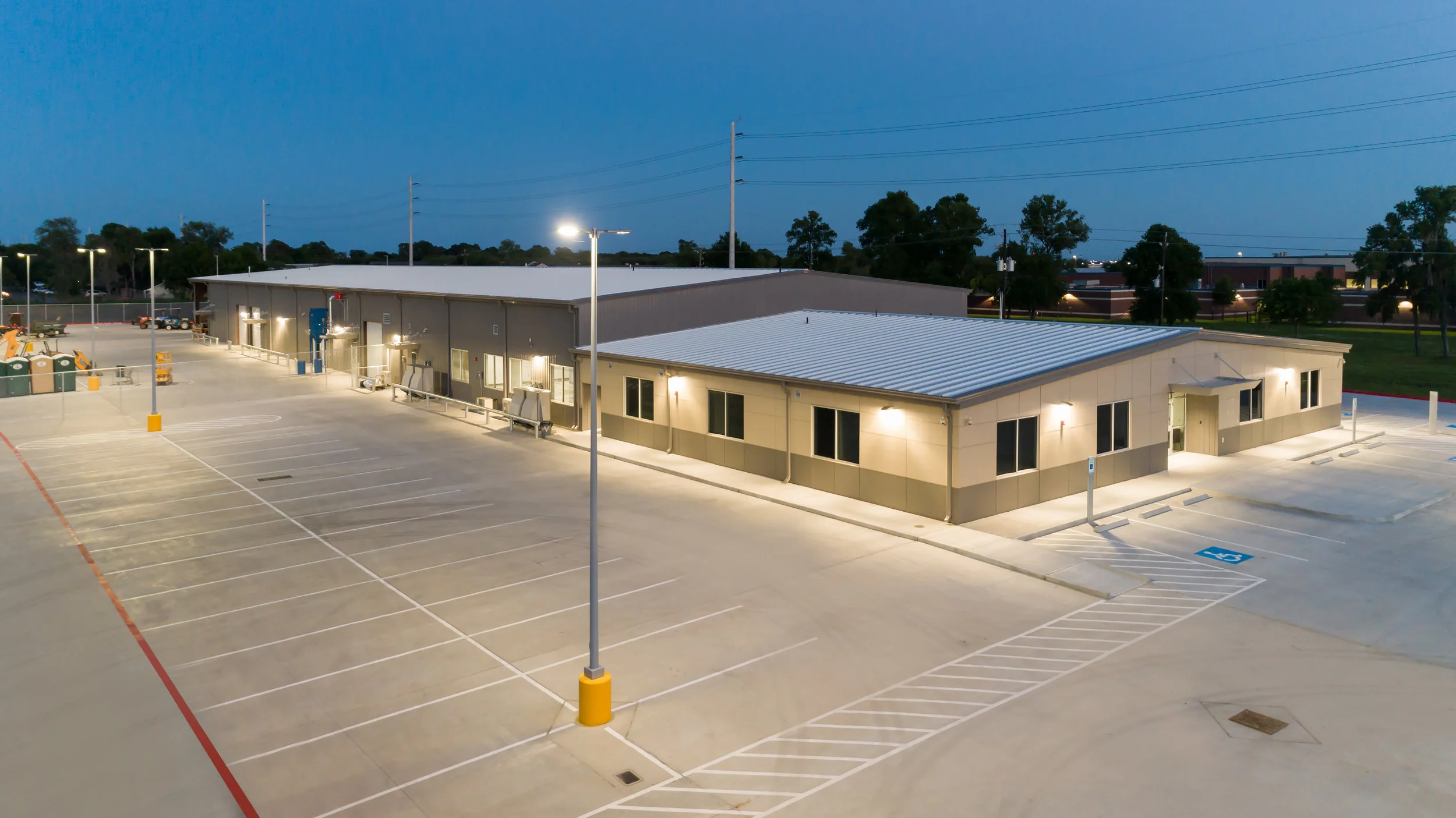 Lamar CISD Maintenance & Operations Support Services Center