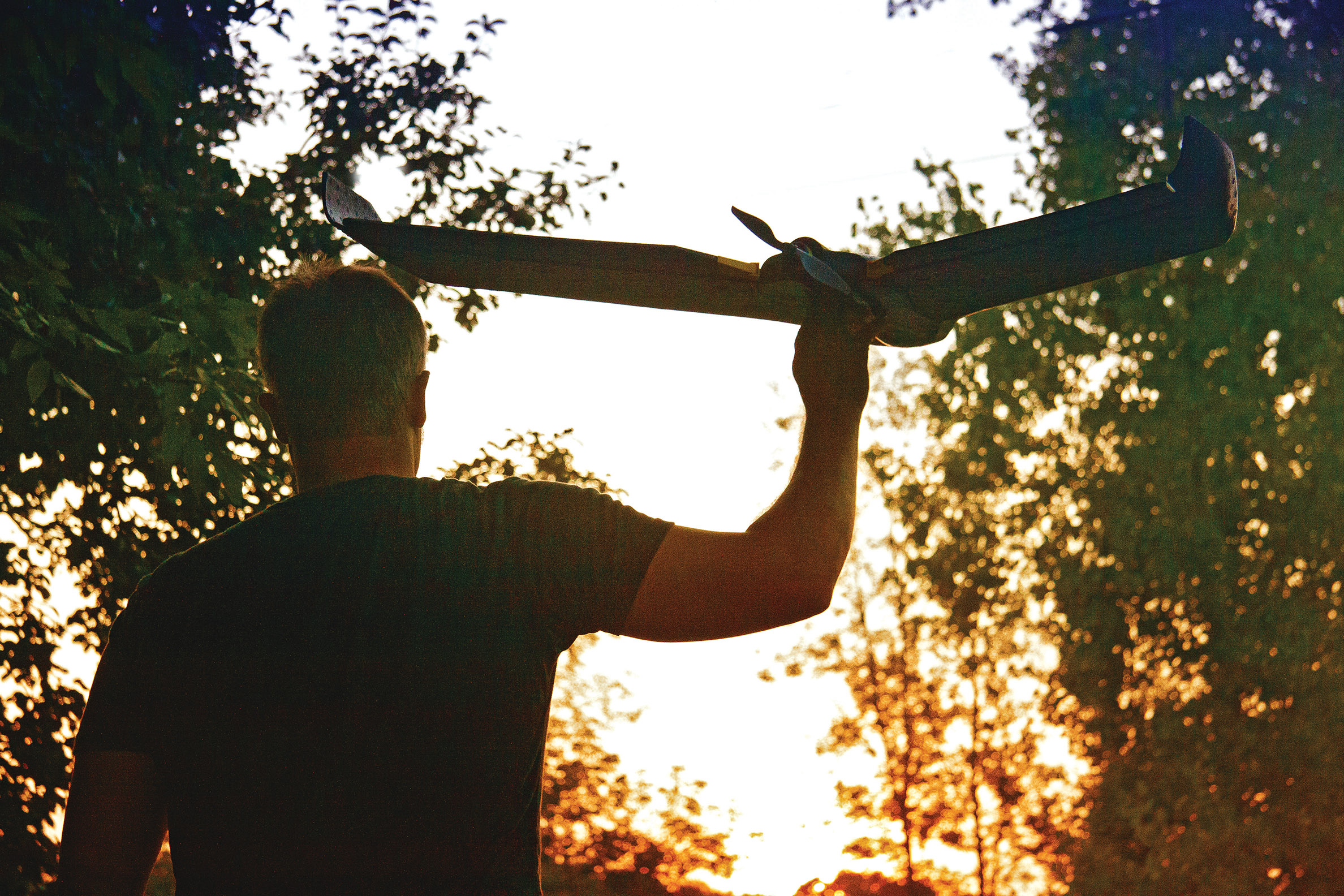 According to P.A. Miller Surveying’s Kevin Smith, the drone can accomplish in three or four minutes what may take a conventional surveying crew days or weeks. Photo by Anna Sherlock