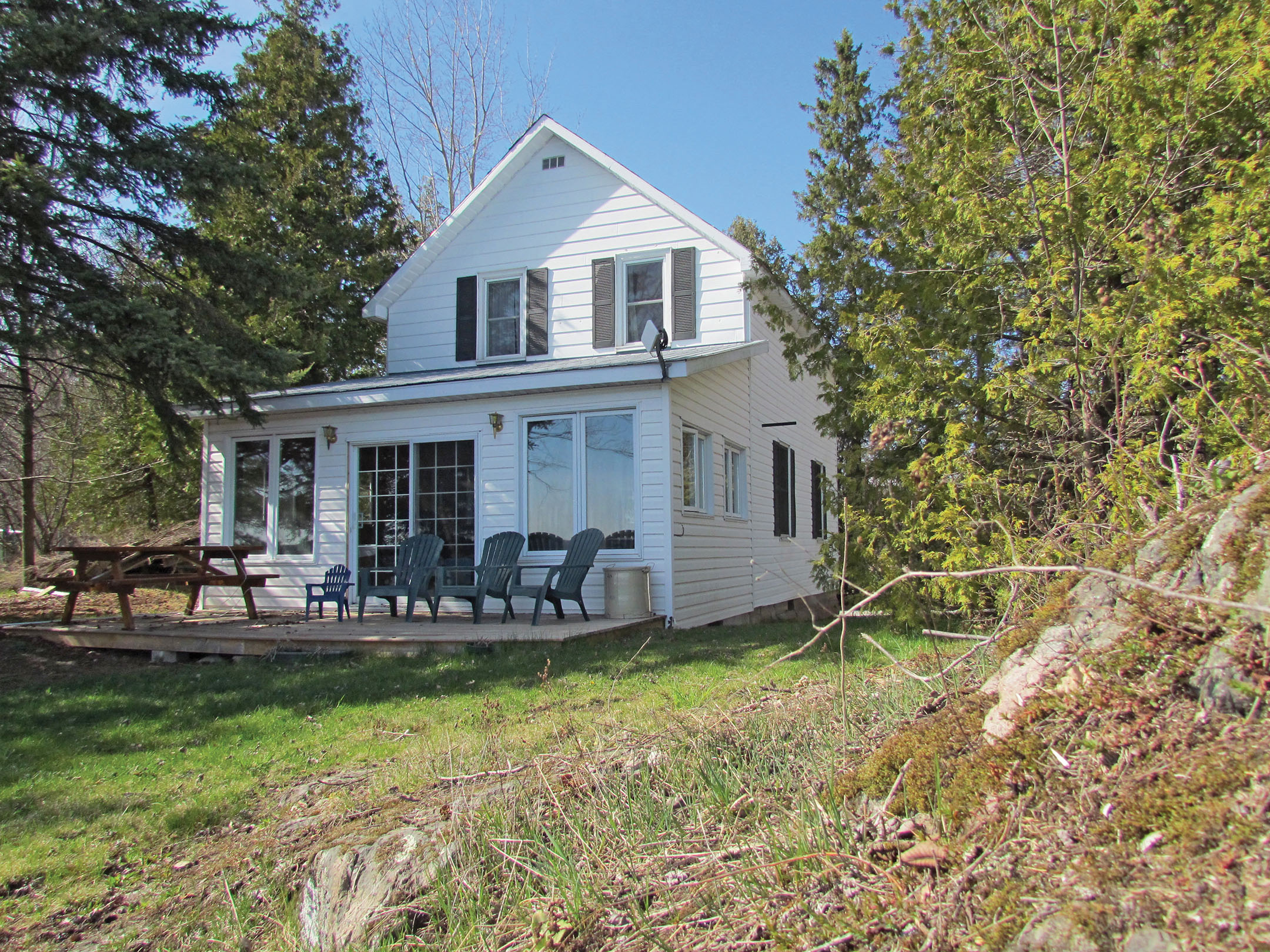 ‘Tuulen Tupa’, a simple white one and a half storey farmhouse, was built around 1895 by Arthur Pitts for his sister Alice.